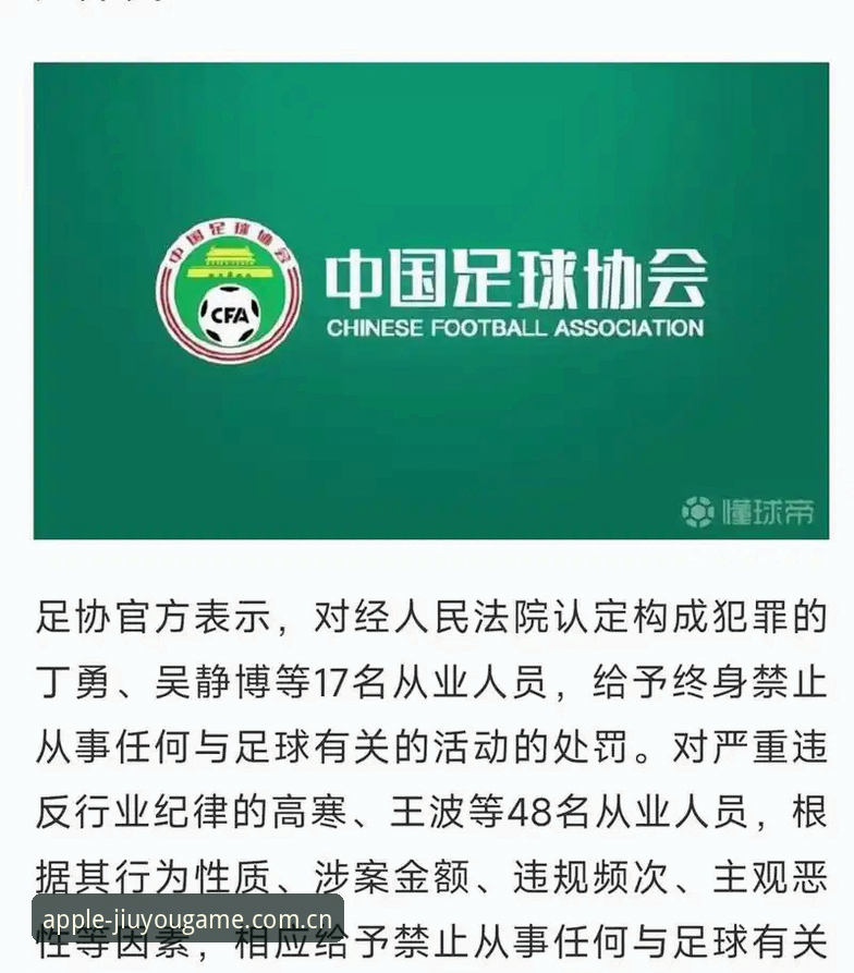 中国足协第三批禁足名单全面解析：17人终身禁赛背后的足球乱象深度分析